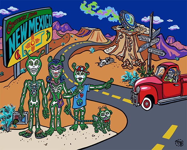 Greetings from New Mexico - Prints